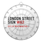 LONDON STREET SIGN  Dartboards