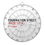 YOURINATION STREET    Dartboards