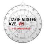 Lizzie Austen Ave.  Dartboards