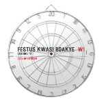 FESTUS KWASI BOAKYE   Dartboards
