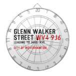 glenn walker street  Dartboards