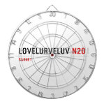 Lovelurveluv  Dartboards