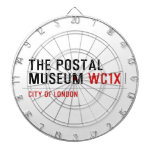 the postal museum  Dartboards