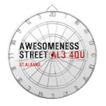awesomeness street  Dartboards