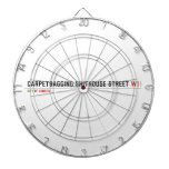 Carpetbagging Shithouse street  Dartboards