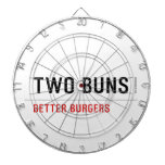  TWO BUNS  Dartboards