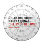 SQUAD ONE SOUND INTERNATIONAL   Dartboards