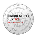 LONDON STREET SIGN  Dartboards