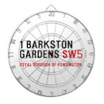 1 barkston gardens  Dartboards
