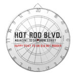 Hot Rod Blvd.  Dartboards