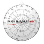 PANDA BEAR COURT  Dartboards