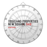 Toseland Properties New Square  Dartboards