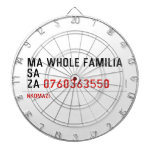Ma whole familiA Sa Za  Dartboards