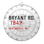 BRYANT RD.   Dartboards