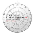 Your Name Street anuvab  Dartboards