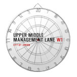 Upper Middle Management Lane  Dartboards