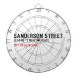 SANDERSON STREET  Dartboards