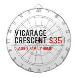 Vicarage Crescent  Dartboards