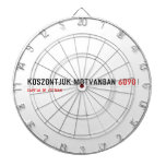 Köszöntjük Mótvánban  Dartboards
