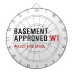 BASEMENT  APPROVED  Dartboards