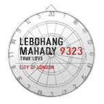 LEBOHANG MAHADY  Dartboards