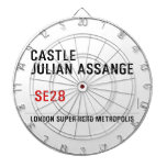 CASTLE  JULIAN ASSANGE    Dartboards