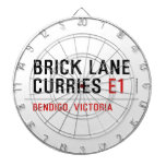 brick lane  curries  Dartboards