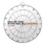 SQUAD ONE SOUND INTERNATIONAL  Dartboards