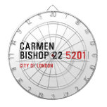 Carmen Bishop 22  Dartboards