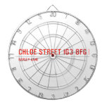 chloe Street  Dartboards