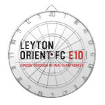 LEYTON ORIENT FC  Dartboards
