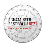 EGHAM BEER FESTIVAL  Dartboards