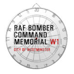 raf bomber command memorial  Dartboards