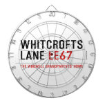 whitcrofts lane  Dartboards