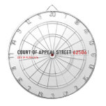 COURT OF APPEAL STREET  Dartboards