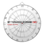 My Turquoise Bedroom  Dartboards
