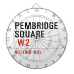 PEMBRIDGE  SQUARE    Dartboards