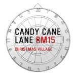Candy Cane Lane  Dartboards