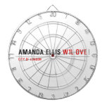 Amanda Ellis  Dartboards