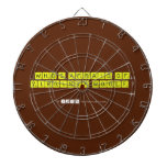 WHO'S AFRAID OF
 VIRGINIA WOOLF ?
   Dartboards