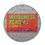 Weirdness Road  Dartboards