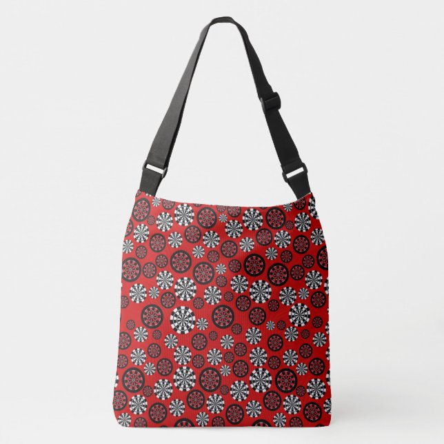 Dartboards Crossbody Bag (Front)