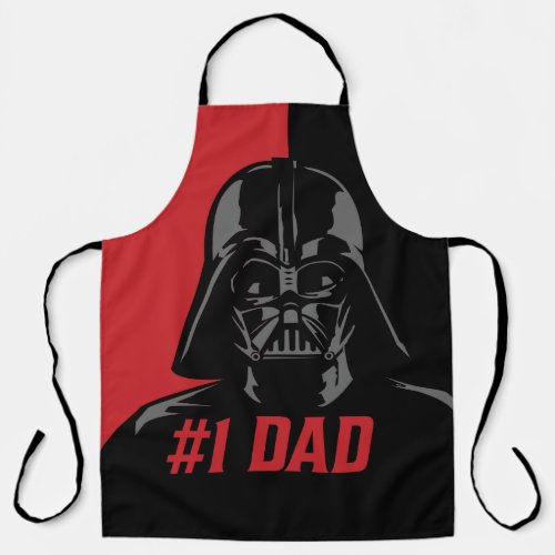 Darth Vader 1 Dad Stencil Portrait Apron