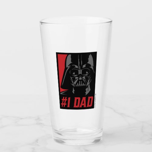 Darth Vader 1 Dad Stencil Portrait Glass