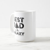 Darth Vader "Best Dad in the Galaxy" Coffee Mug (Front Left)