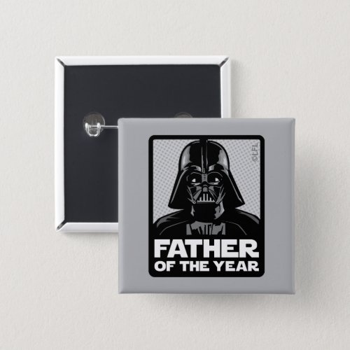 Darth Vader Comic  Father of the Year Button