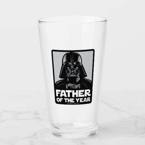 Darth Vader Comic  Father of the Year Glass
