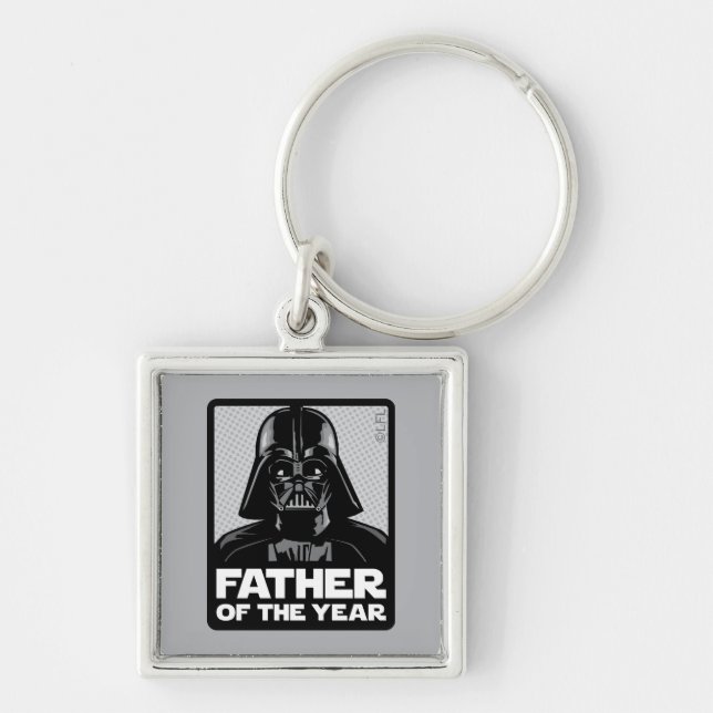 Darth Vader Comic | Father of the Year Keychain (Front)