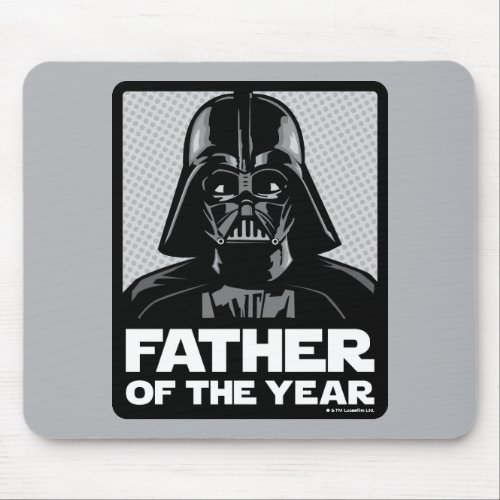 Darth Vader Comic  Father of the Year Mouse Pad