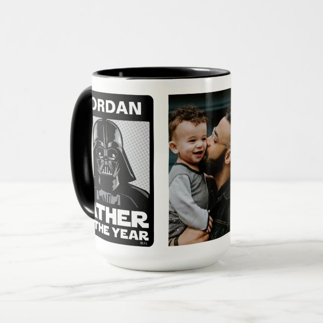Darth Vader Comic | Father of the Year - Photo Mug (Front Left)